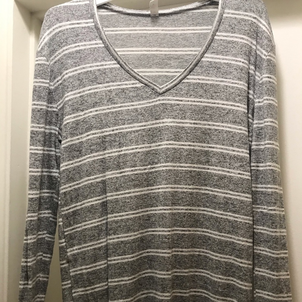 Nordstrom striped long sleeved shirt